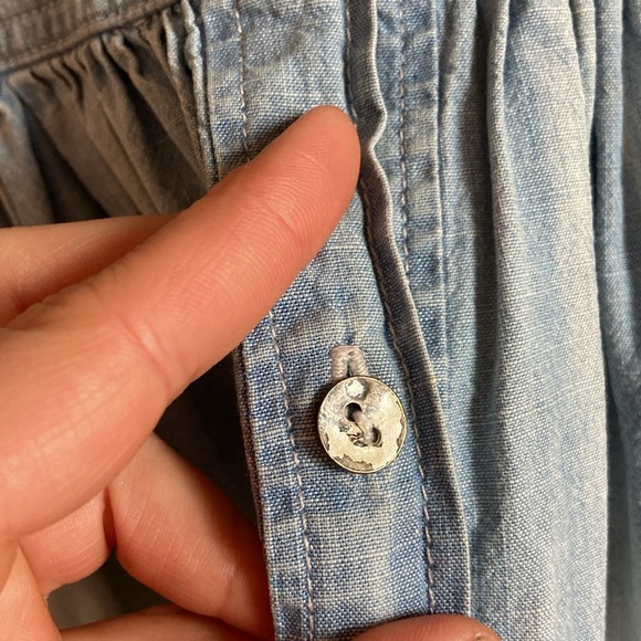 Fit + flare chambray Levi’s dress - Picture 9 of 9